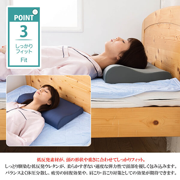 枕 まくら クール 接触冷感 ひんやり ダブル 冷感 低反発 洗えるカバー